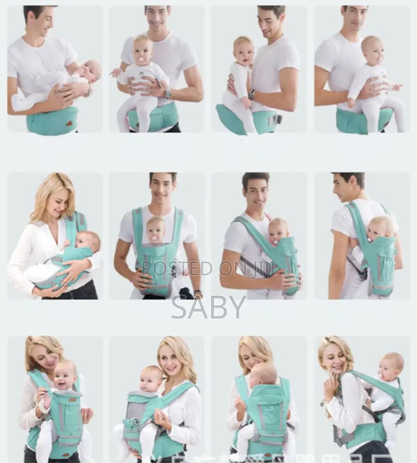 Multi Functional Baby Carrier With Hip Seat