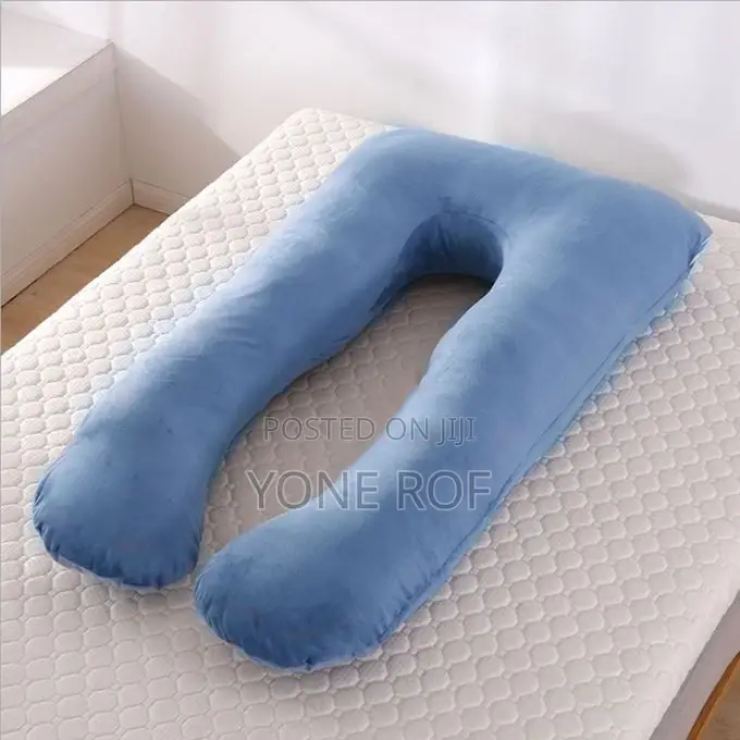 Pregnant Pillow U,Shape ምቹ በእርግዝና ወቅት የመኝታ አለመማቸት የወገብ ህመምን