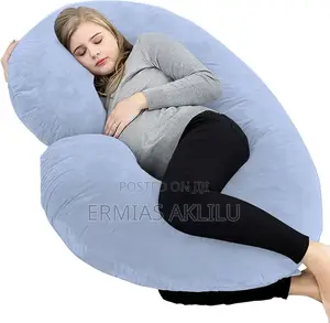 Pergnant Pillow C,Shape ምቹ በእርግዝና ወቅት የመኝታ አለመማቸት የወገብ ህመምን