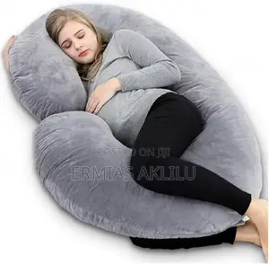 Pergnant Pillow C,Shape ምቹ በእርግዝና ወቅት የመኝታ አለመማቸት የወገብ ህመምን
