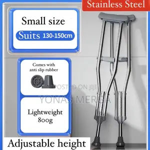 Photo - (2pcs) Ultralight Underarm Crutch Axillary Walking Stick