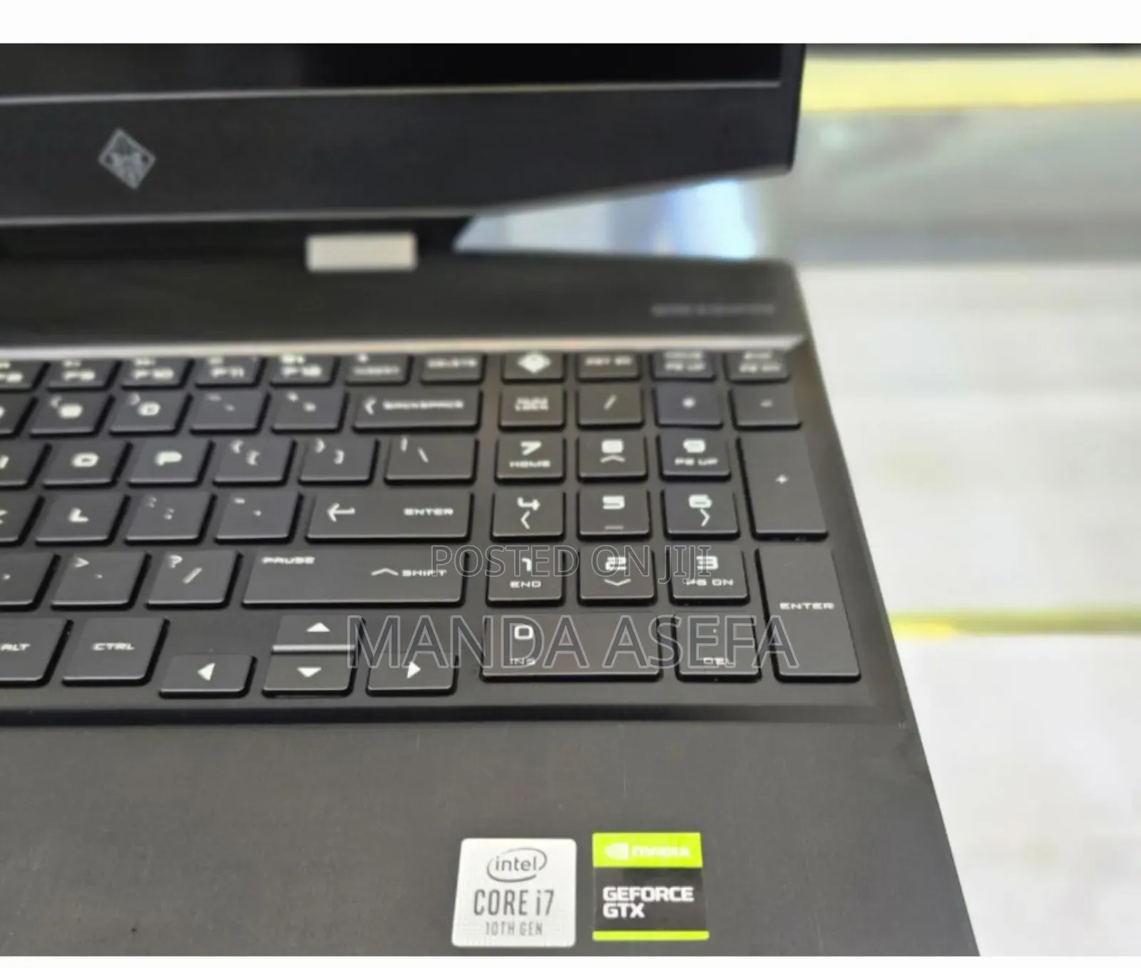 New Laptop HP Omen 15 16GB Intel Core I7 SSD 512GB