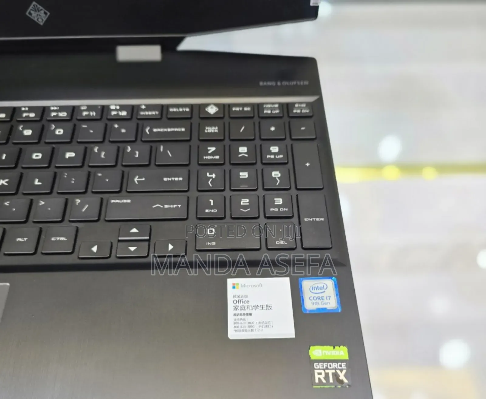 New Laptop HP Omen 15 16GB Intel Core I7 SSD 512GB