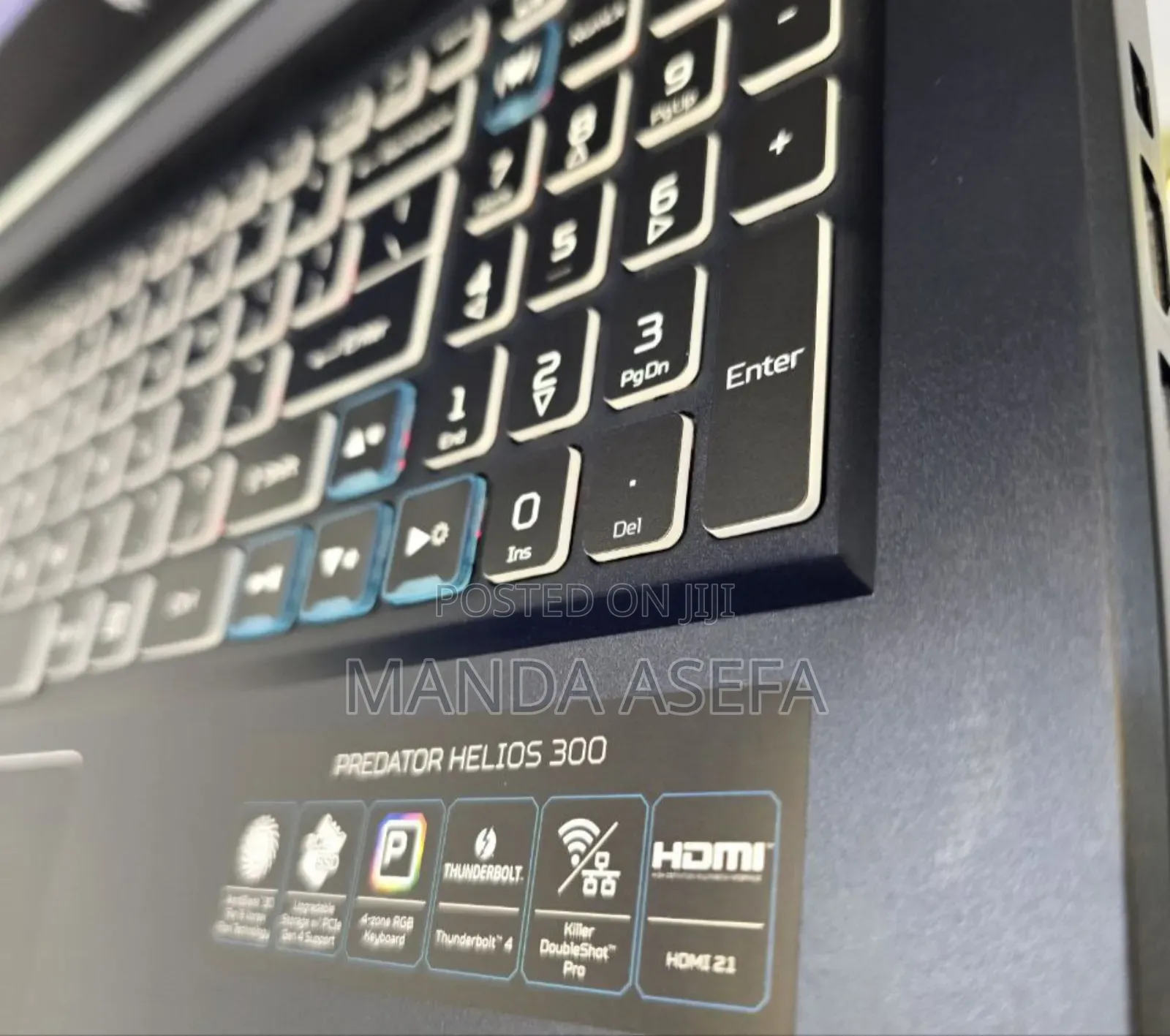 New Laptop Acer Predator Helios 300 16GB Intel Core I9 SSD 512GB