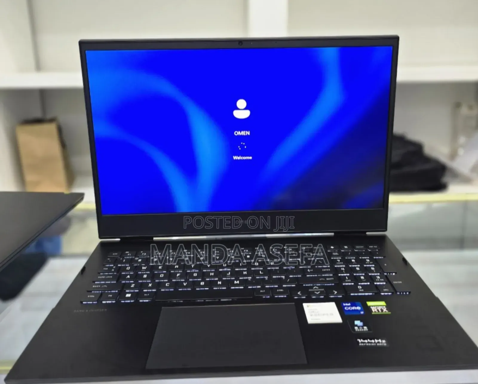 New Laptop HP Omen 15 16GB Intel Core I7 SSD 512GB