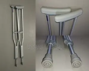 Photo - Crutches/ክራንች/Walking Aid Crutches-Extendable Walking Sticks