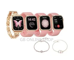 Haino Teko Germany G10 Mini Latest Smart Watch With 4 Strap