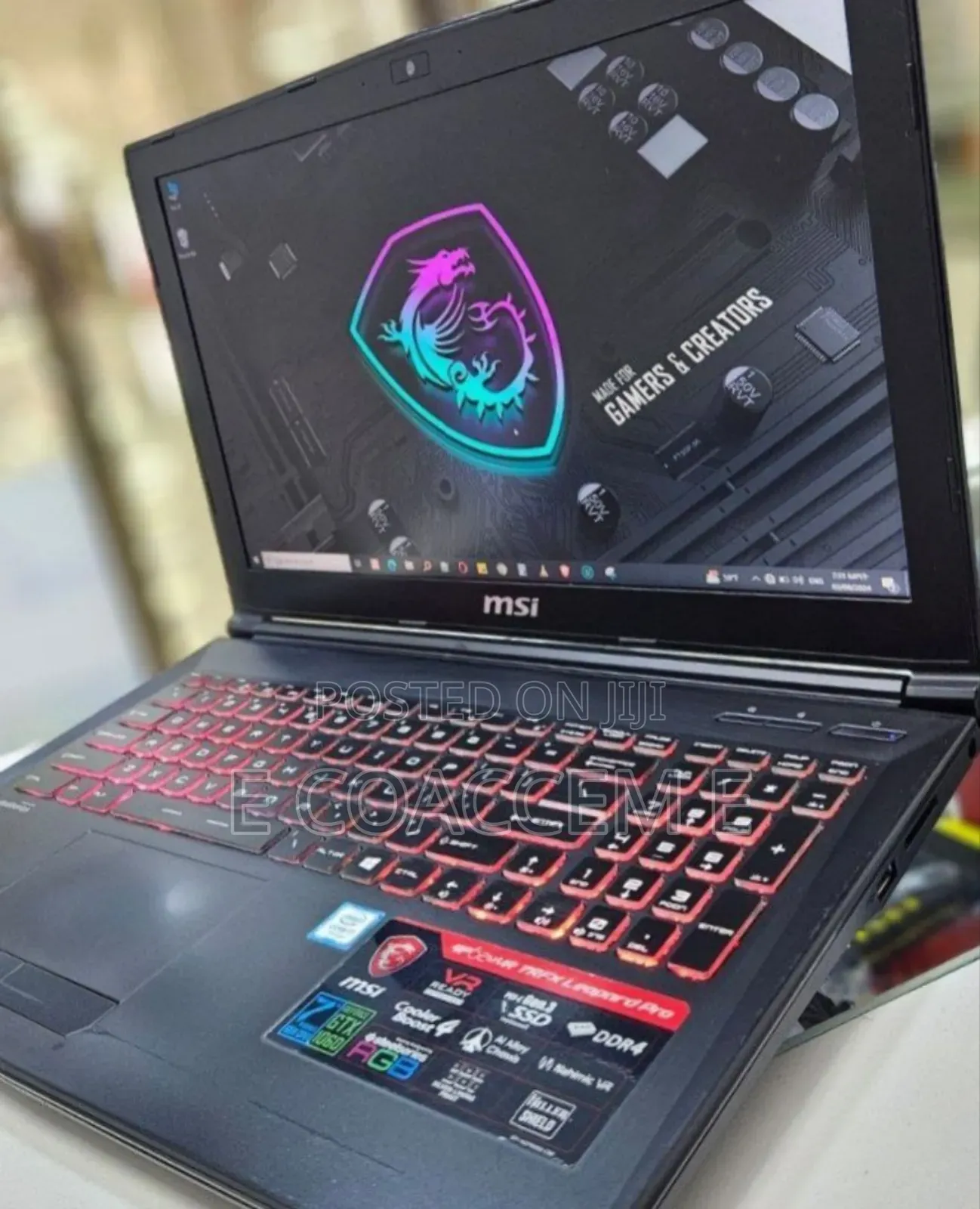 New Laptop MSI 8GB Intel Core I7 HDD+SSD 1T