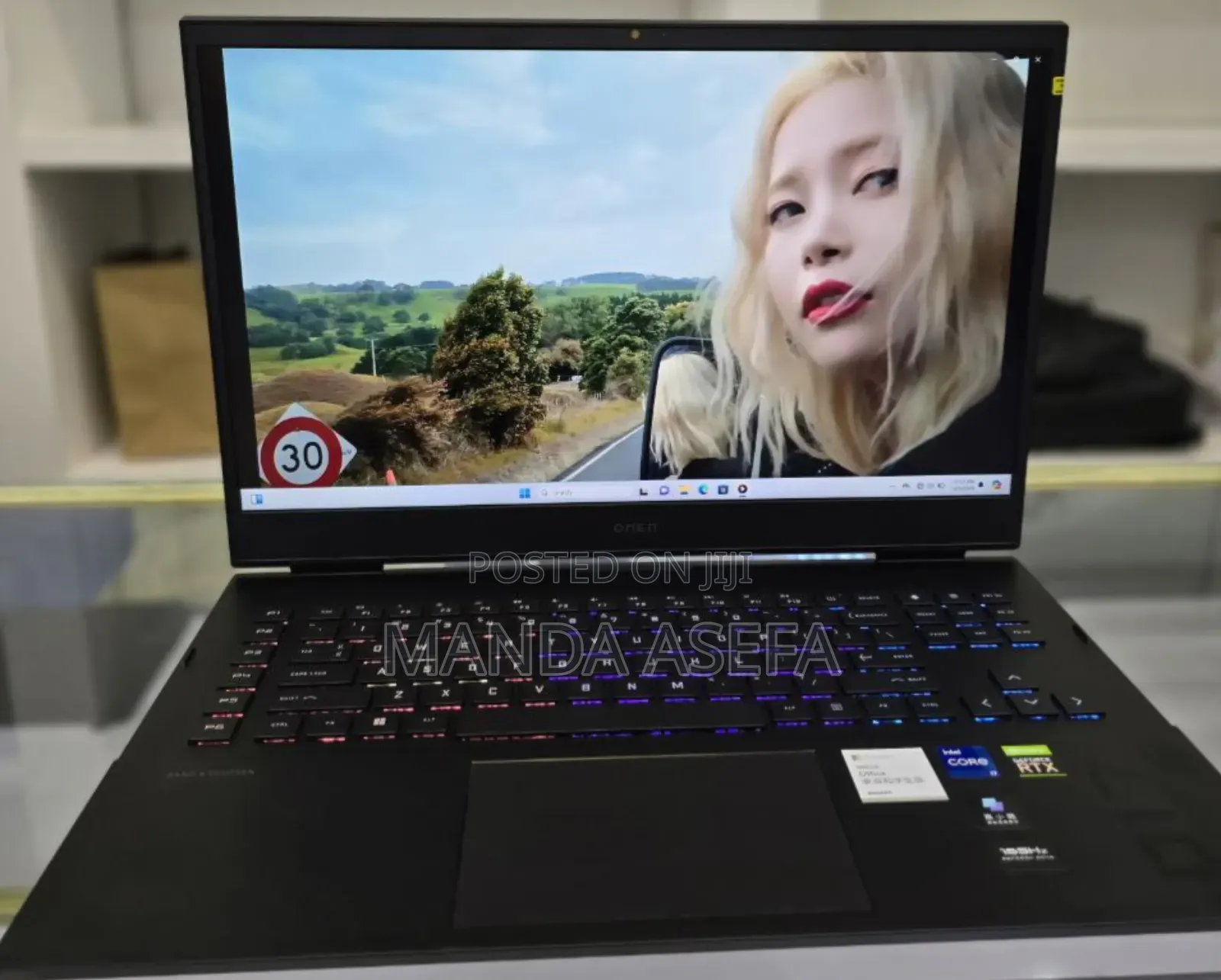 New Laptop HP Omen 17 16GB Intel Core I7 SSD 1T