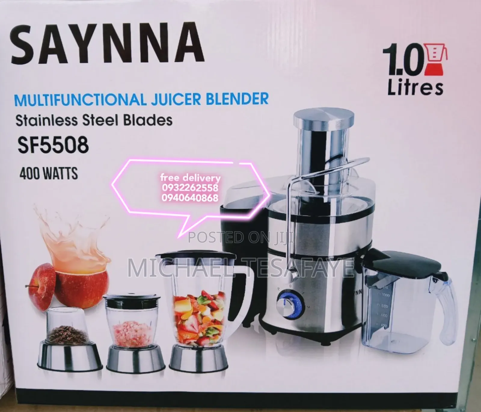 Saynna Brand Multifunctional Juicer Blender