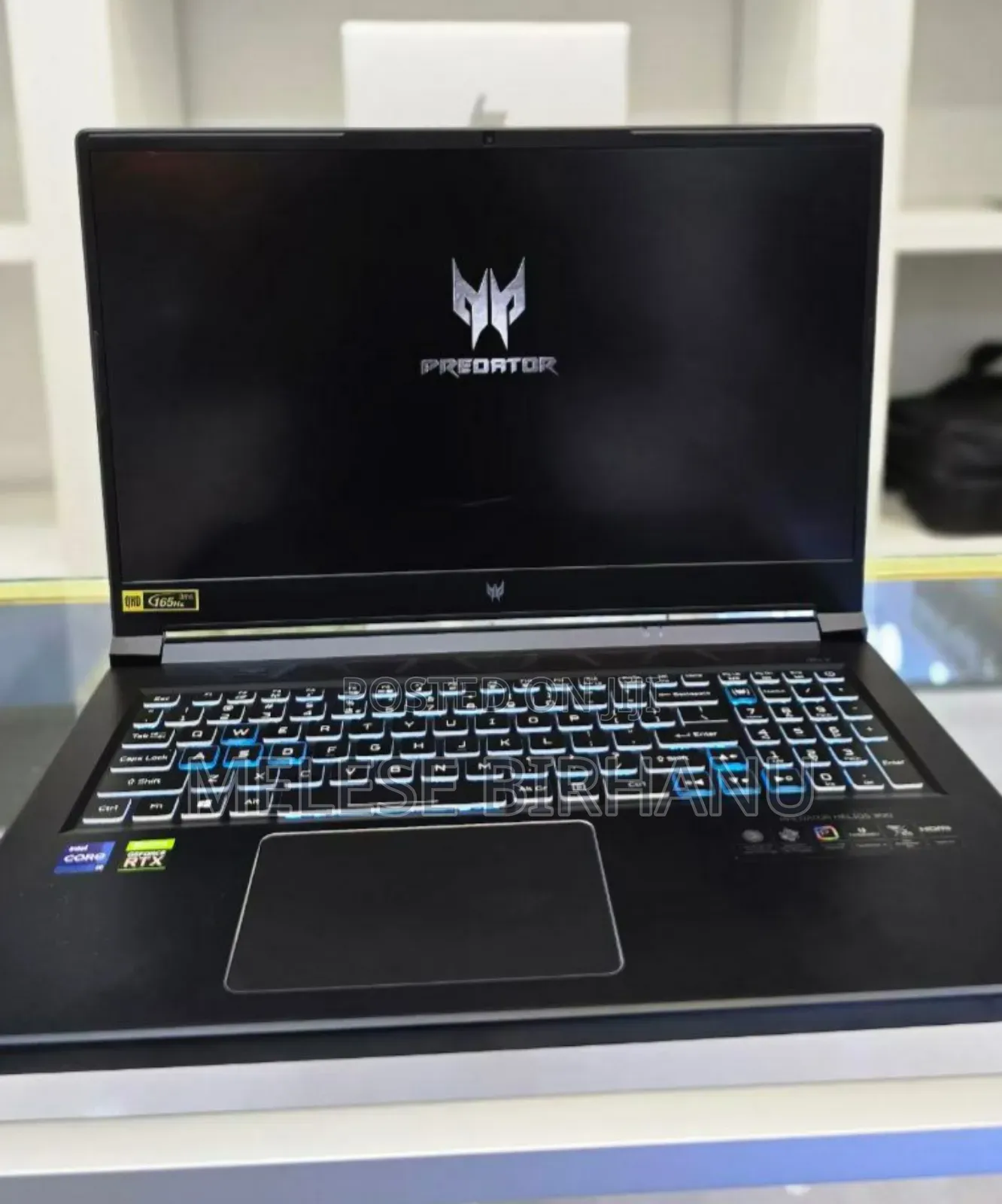 New Laptop Acer Predator Helios 300 16GB Intel Core I9 SSD 512GB