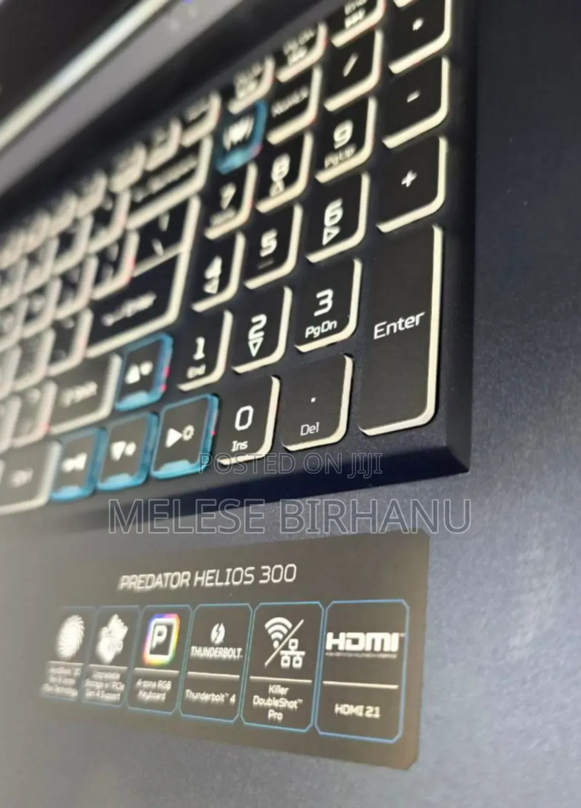 New Laptop Acer Predator Helios 300 16GB Intel Core I9 SSD 512GB