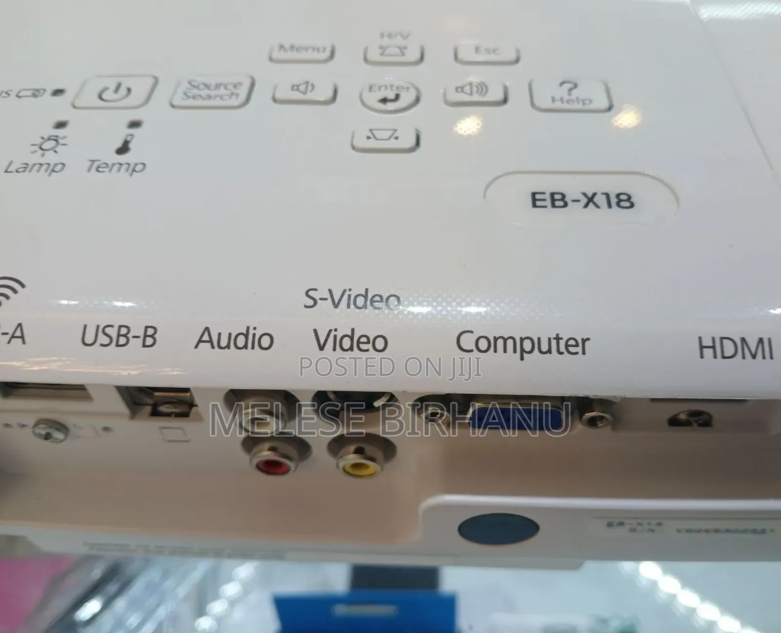 New Epson EB-X18 Projector Wifi Support