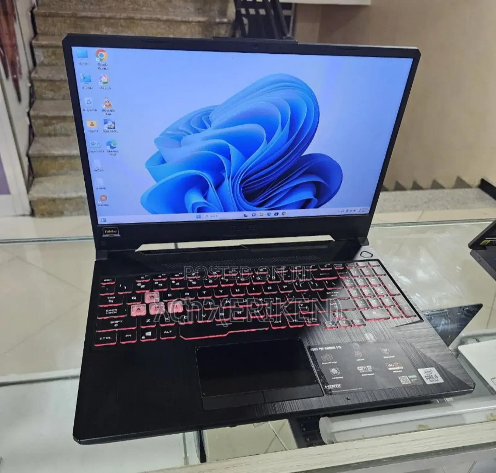 New Laptop Asus TUF Gaming A15 16GB Intel Core I5 HDD+SSD 256GB