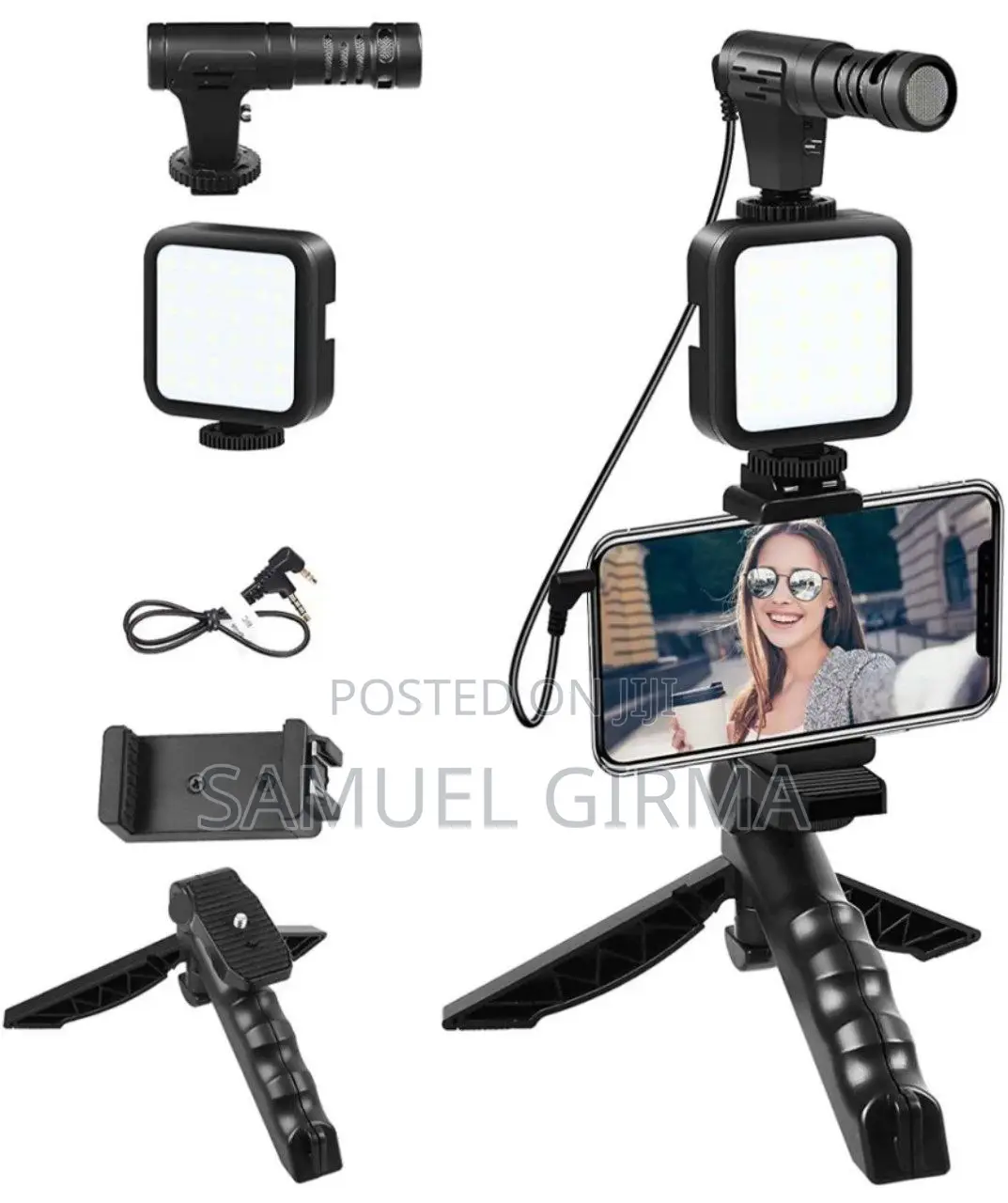 ቪዲዮ መስራት ኪት ቮሎግ ትሪፖድ