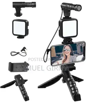 ቪዲዮ መስራት ኪት ቮሎግ ትሪፖድ