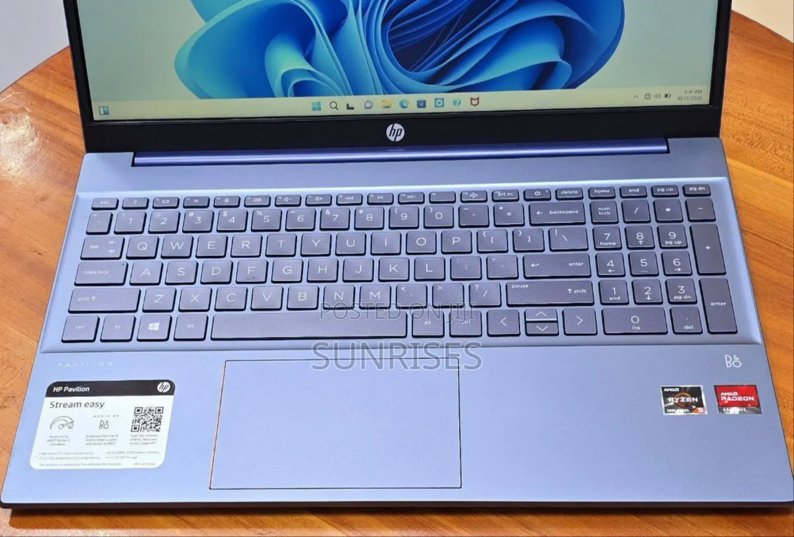 New Laptop HP Pavilion 15 8GB AMD Ryzen 5 SSD 512GB