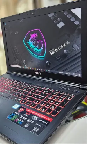 Photo - New Laptop MSI GF63 8GB Intel Core I7 HDD+SSD 1T
