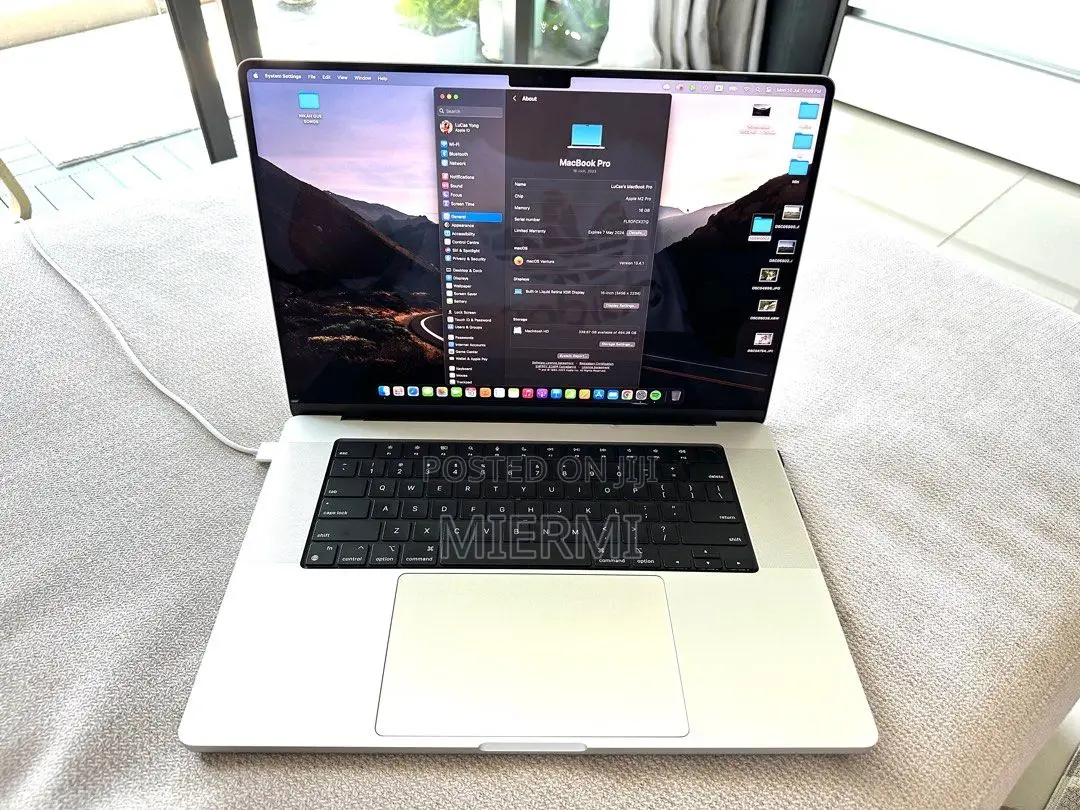 New Laptop Apple MacBook Pro 2023 M2 32GB Apple M2 SSD 512GB