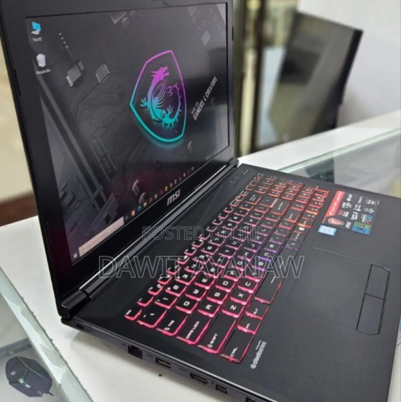 New Laptop MSI 8GB Intel Core I7 HDD+SSD 1T