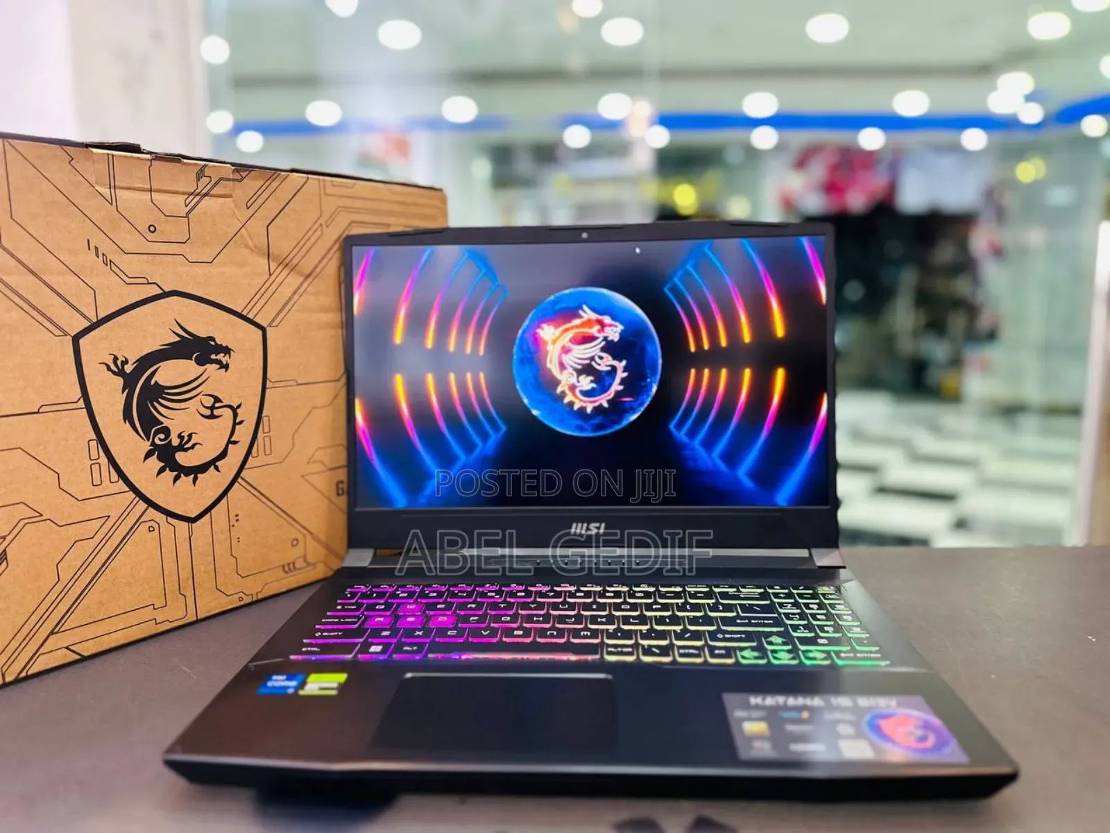 New Laptop MSI Katana 15 16GB Intel Core I7 SSD 512GB