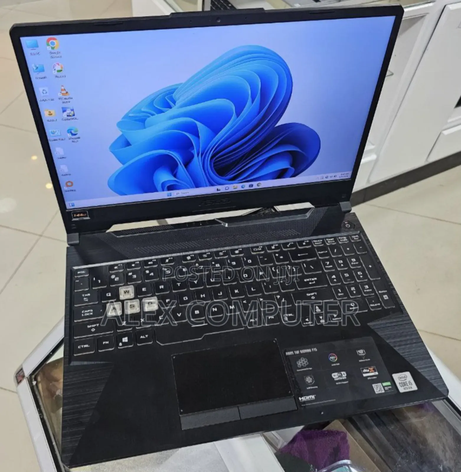 New Laptop Asus TUF Gaming A15 16GB Intel Core I5 HDD+SSD 256GB