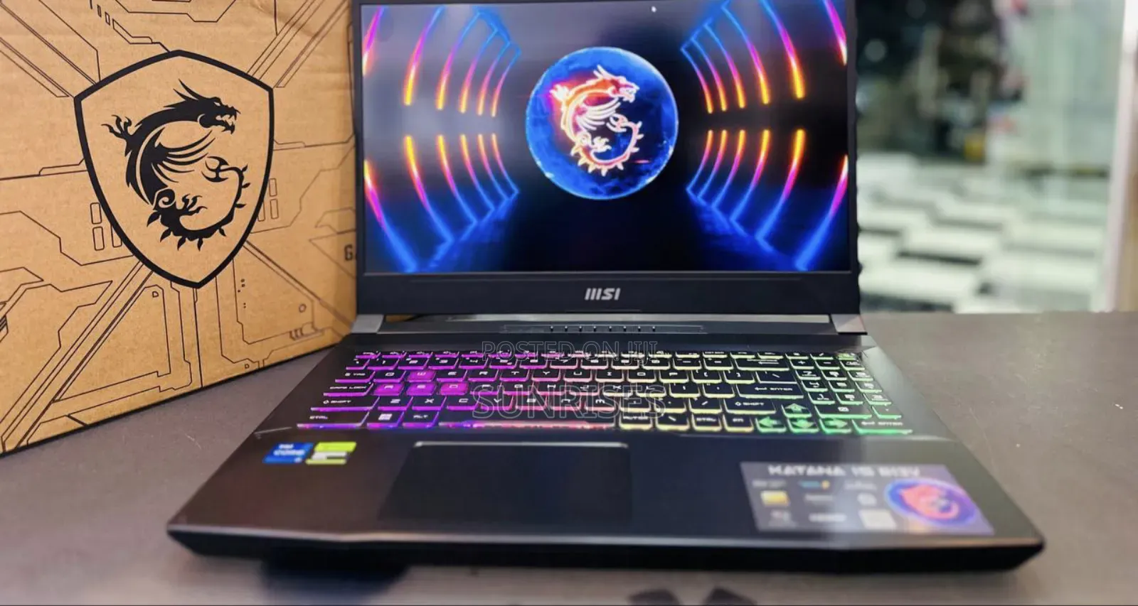 New Laptop MSI Katana 15 16GB Intel Core I7 SSD 1T