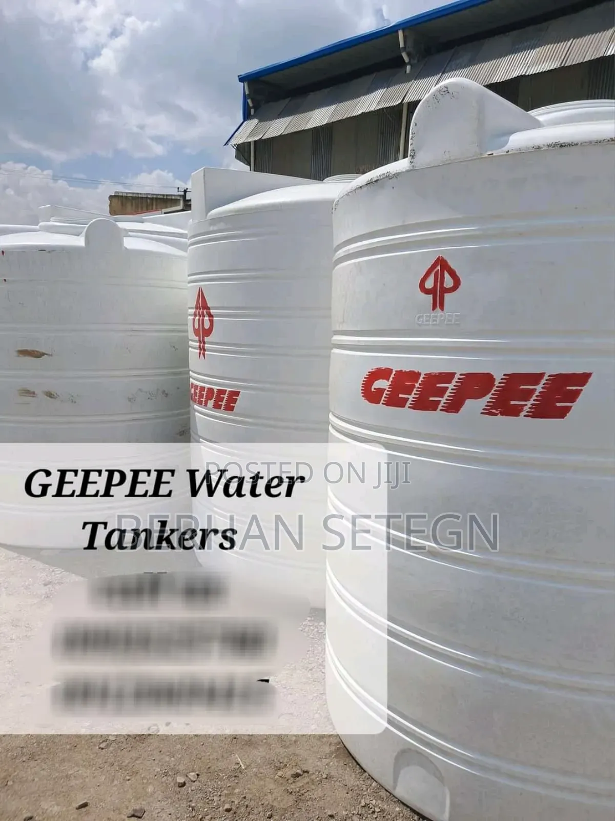 Plastic Water Tanker Geepee Roto Tanker