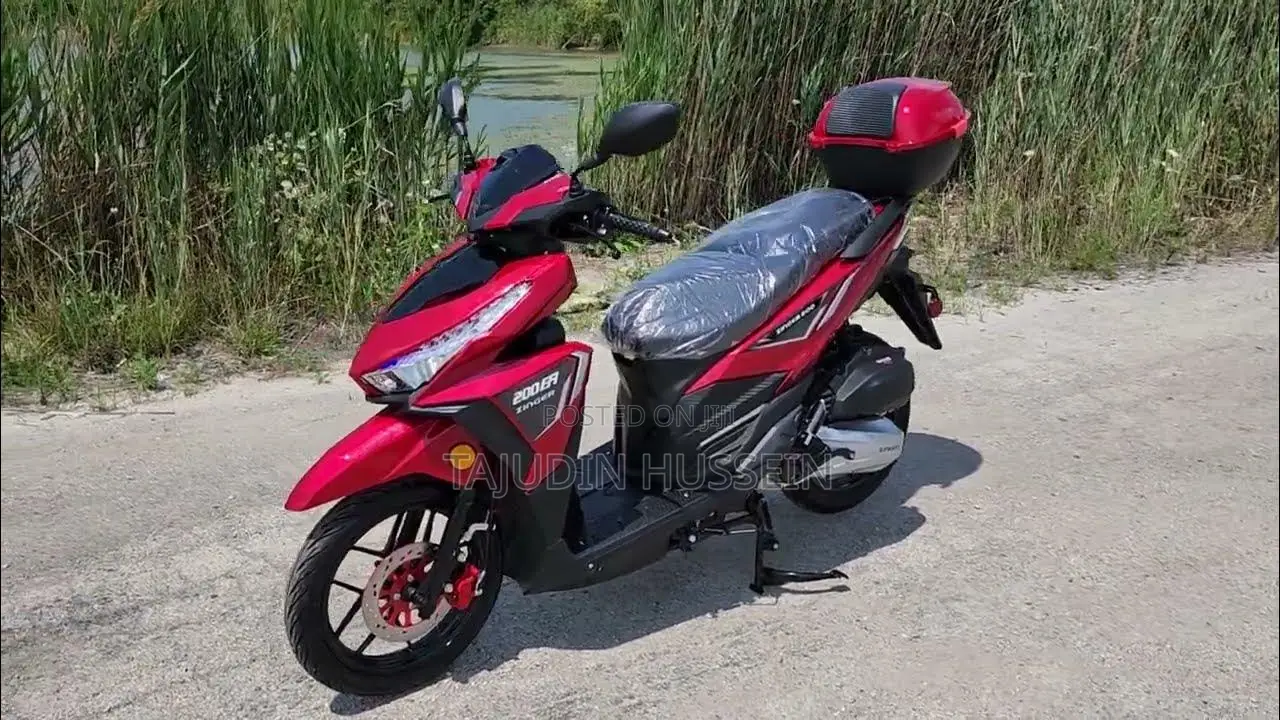 New Motorcycle 2024 Red