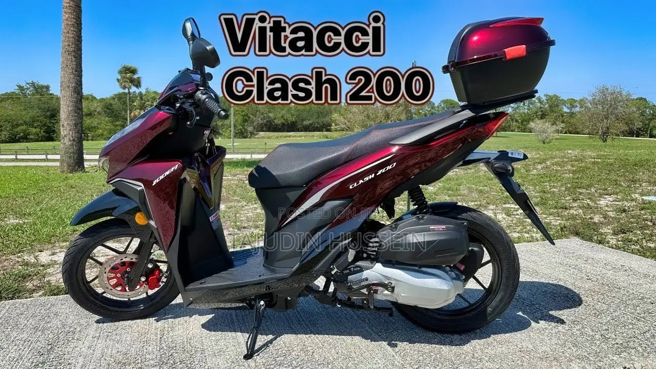 New Motorcycle 2024 Red