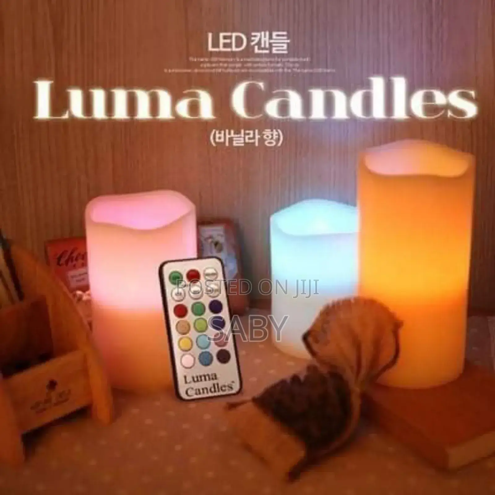 Color Changing Set Of 3 Electronic Candles