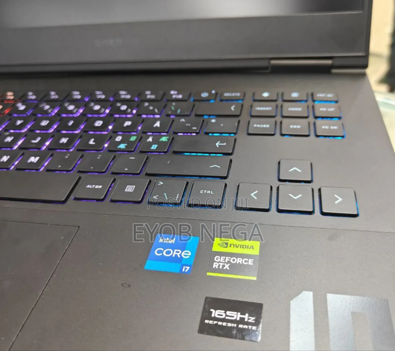 New Laptop HP Omen 16 16GB Intel Core I7 SSD 512GB