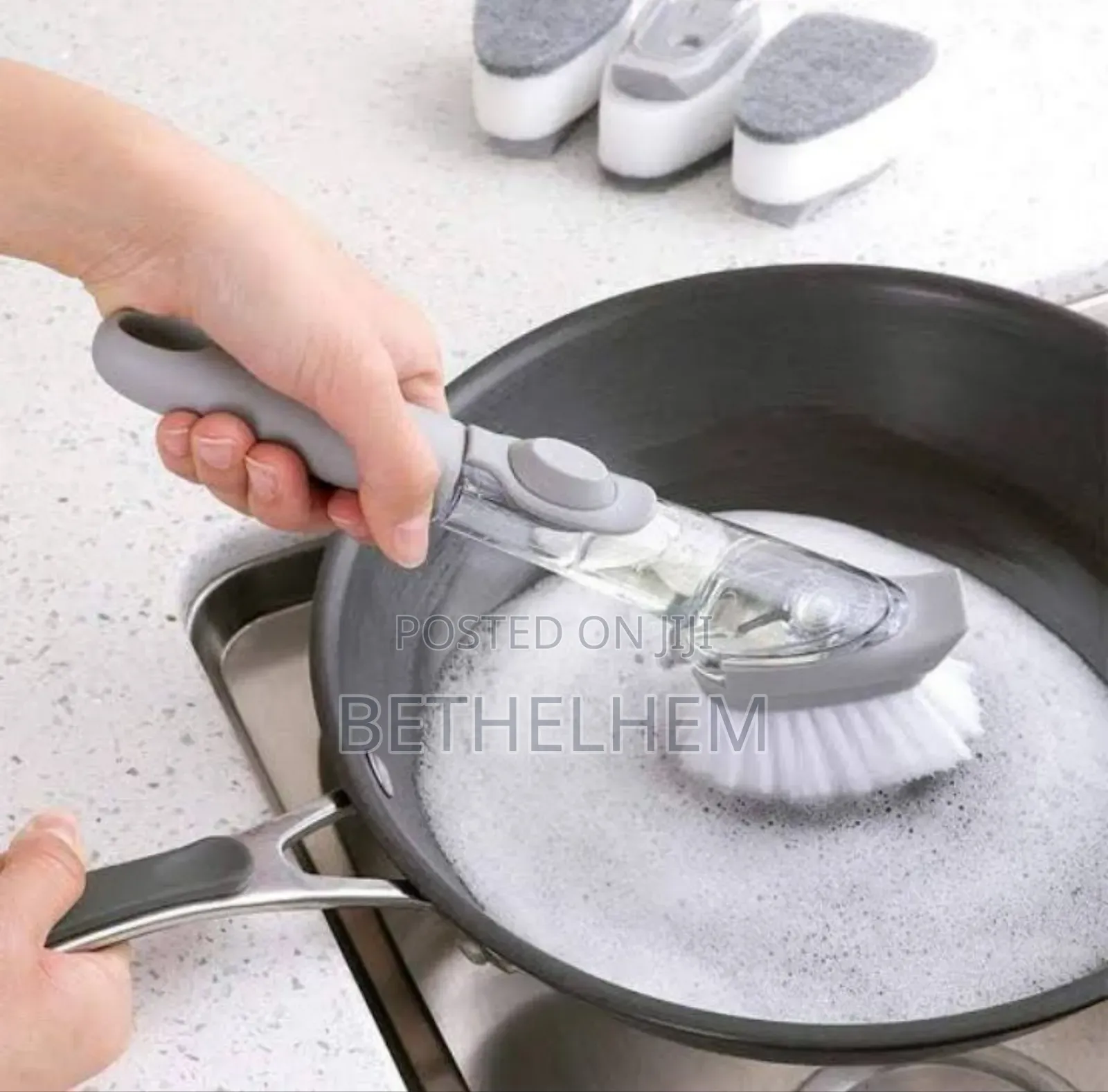 Long Handle Pot Brush