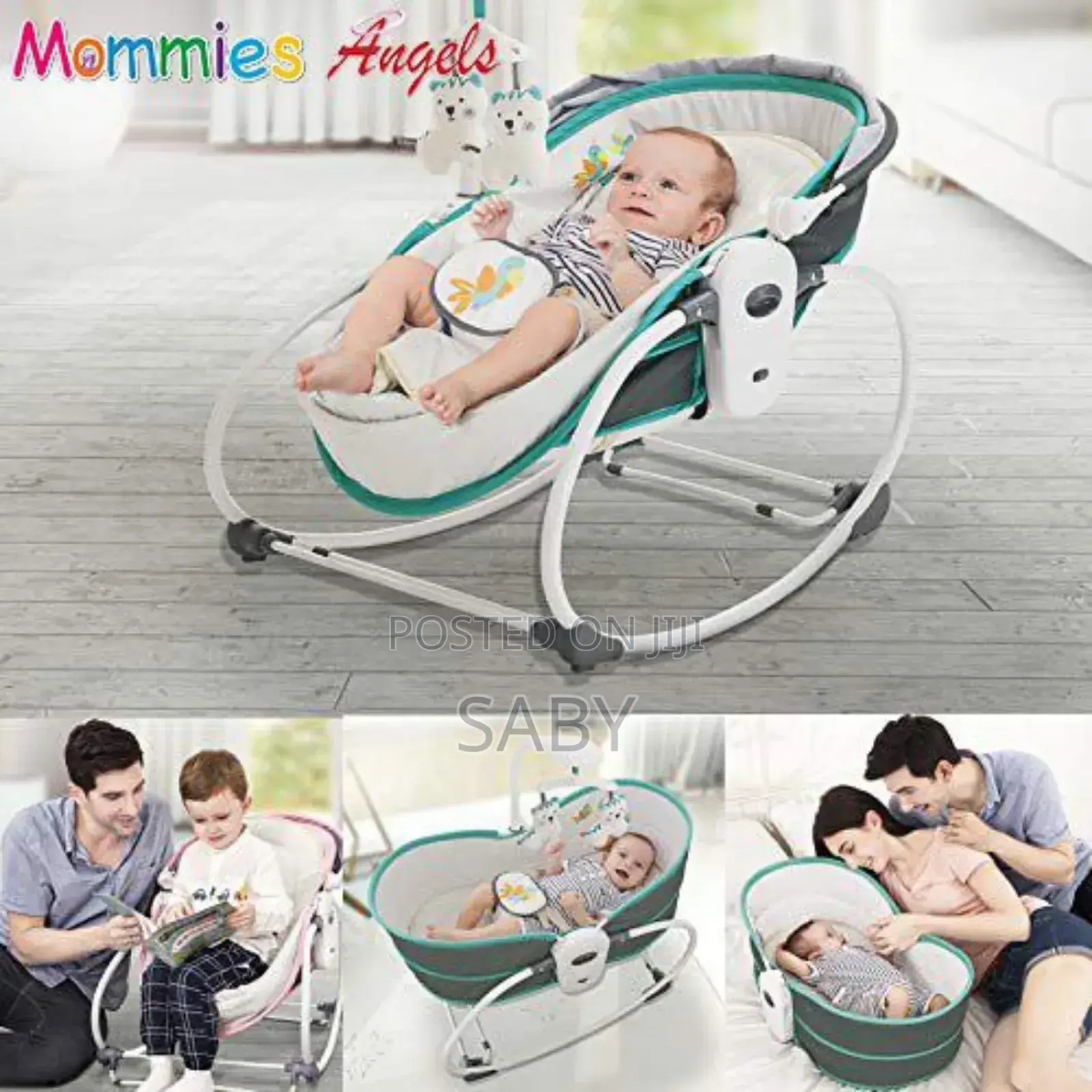 5 in 1 Rocker Bassinet