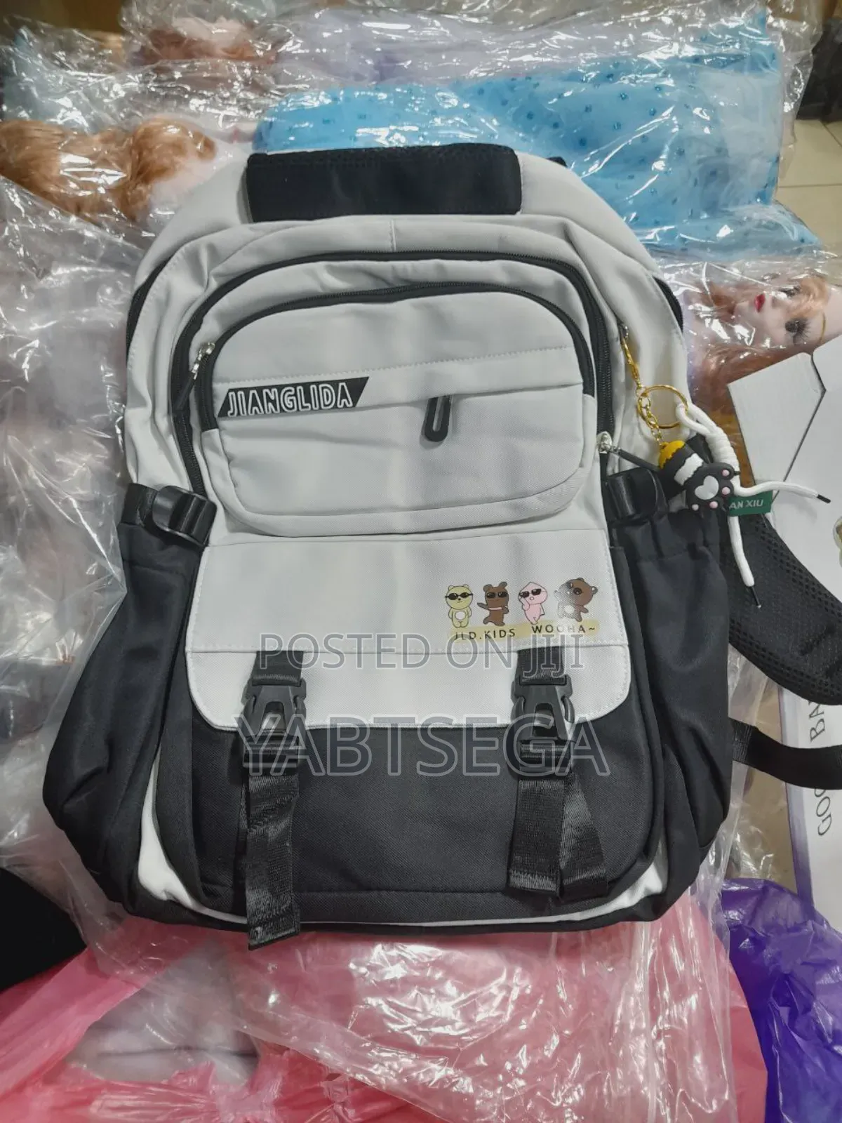 Backpack With Different Colors