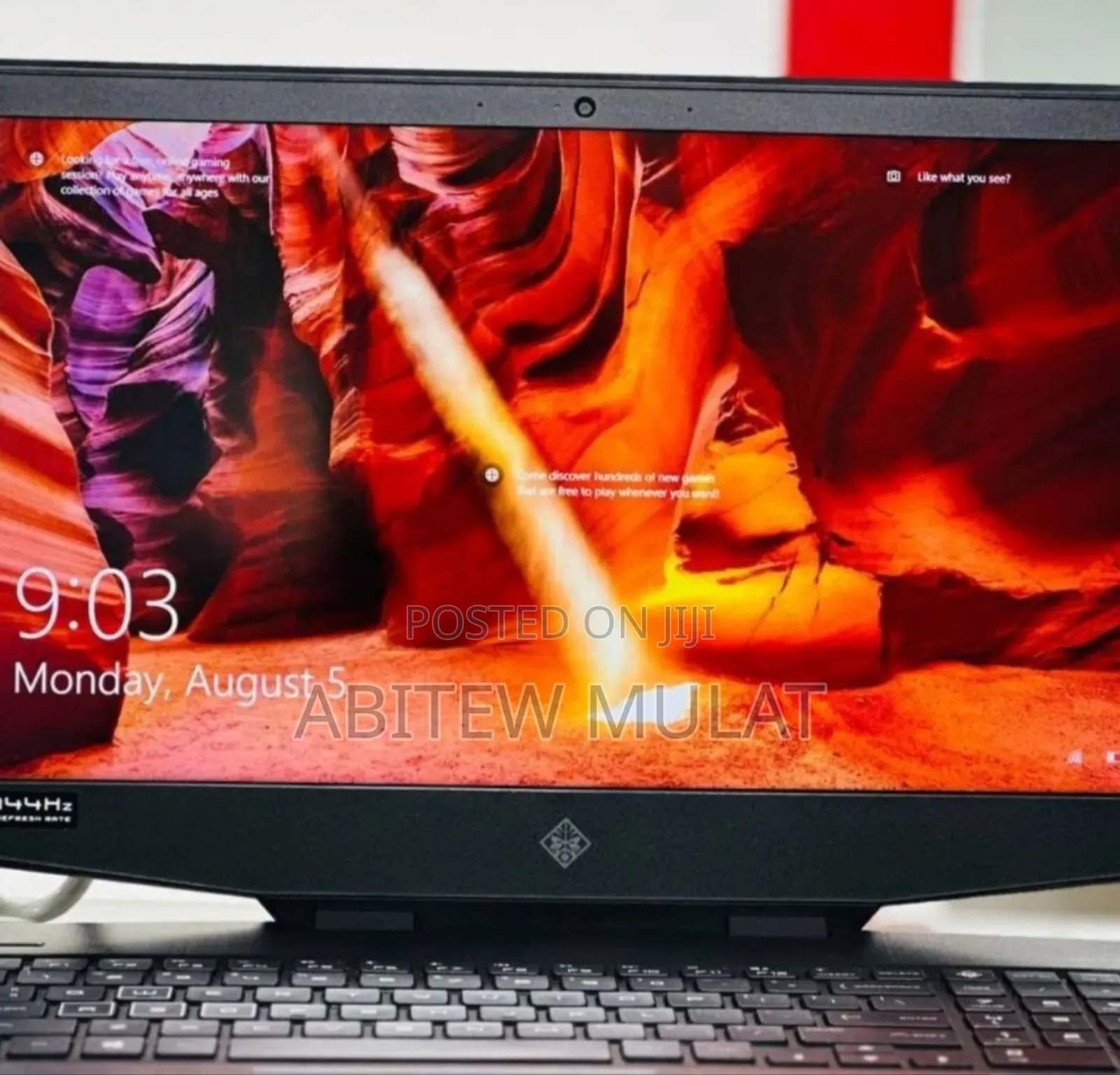 New Laptop HP Omen 15 16GB Intel Core I7 SSD 512GB