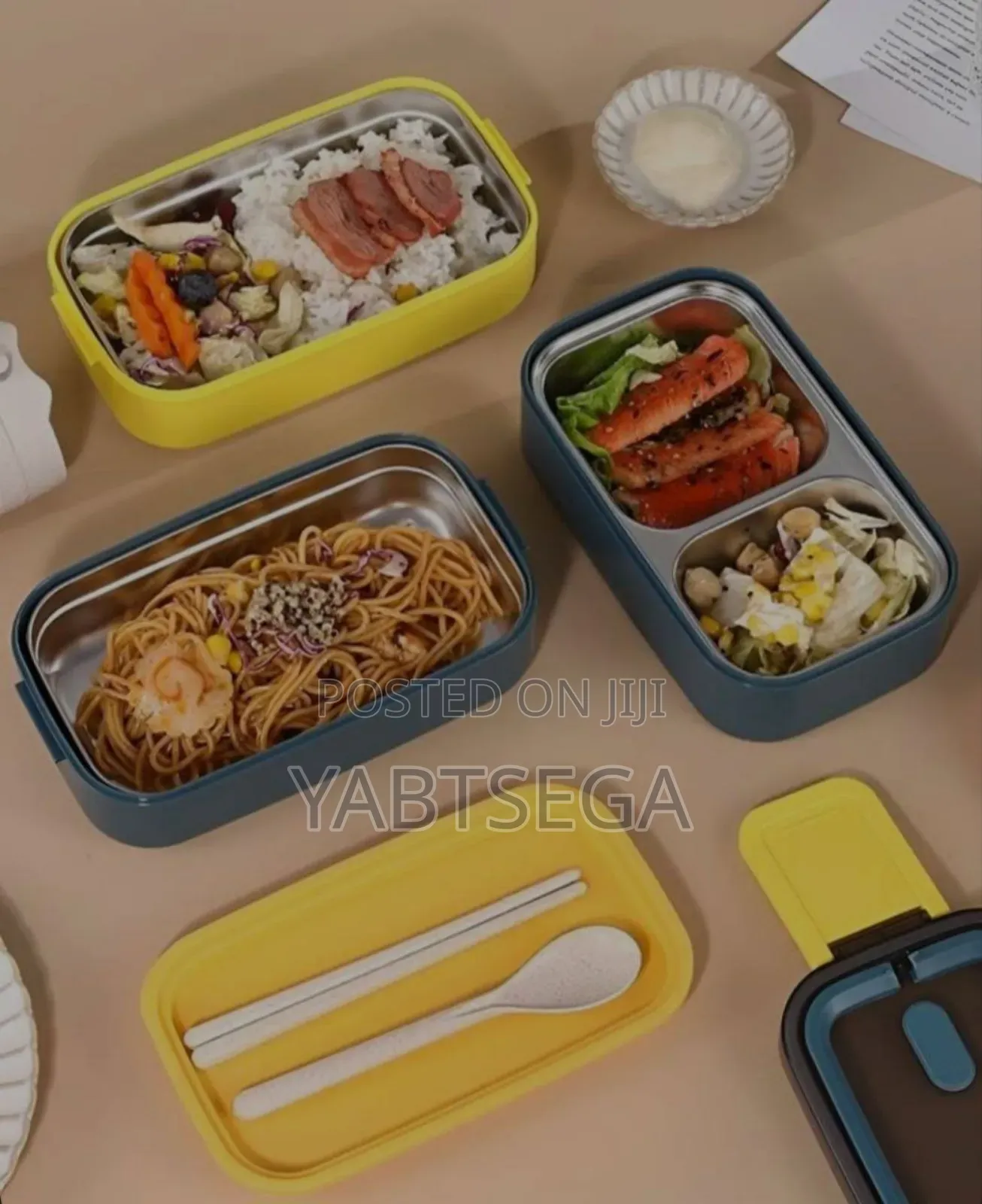 Stainless Steel Double Layer Food Container