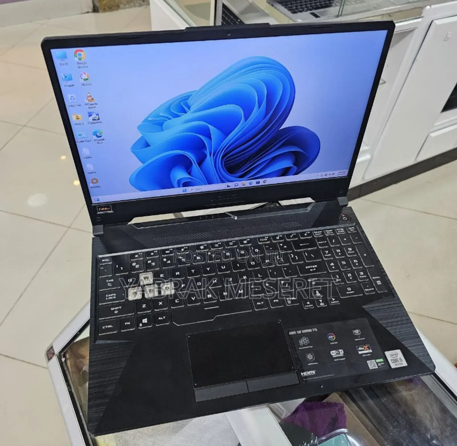 New Laptop Asus TUF Gaming A15 16GB Intel Core i5 HDD+SSD 1T