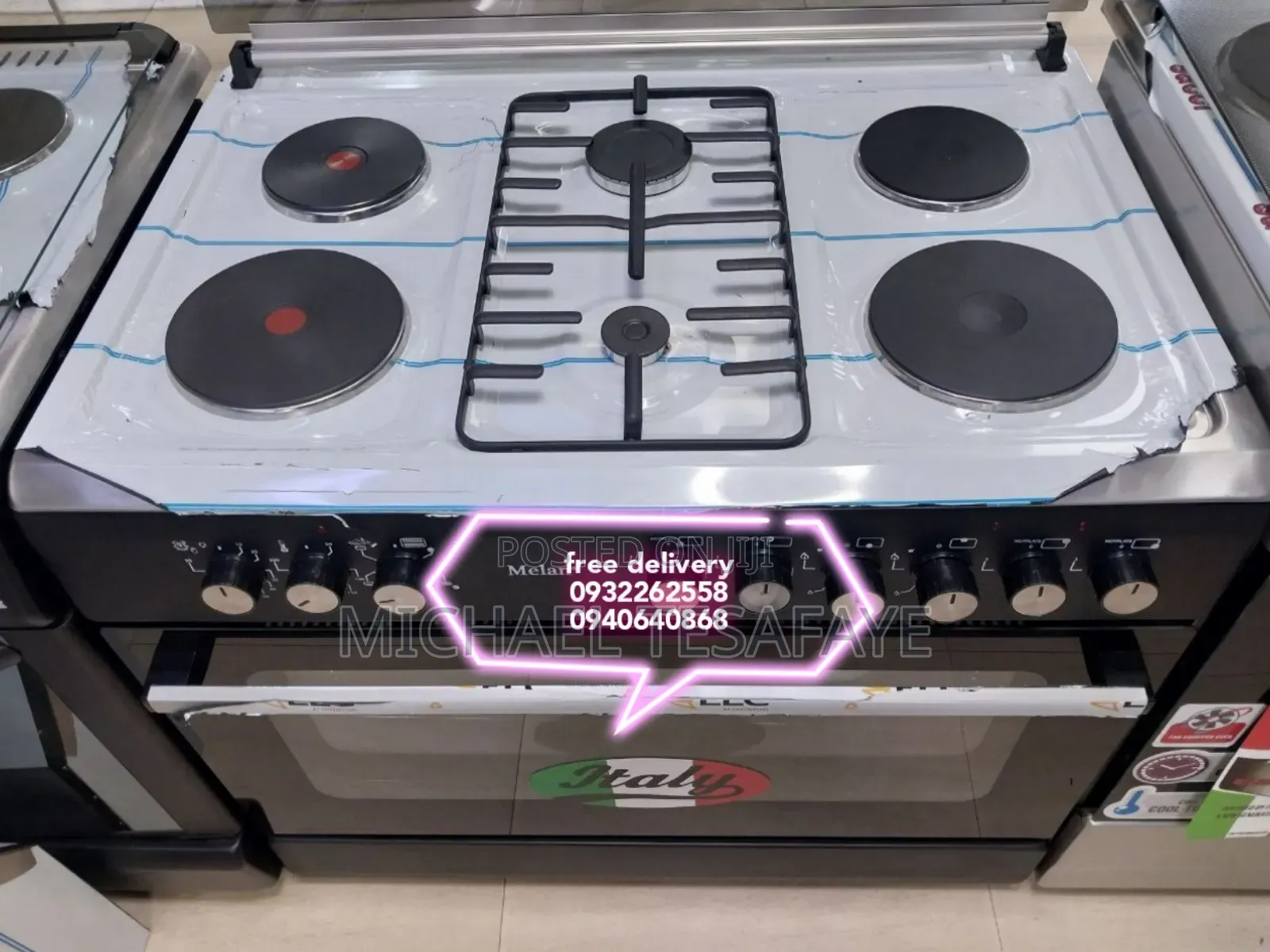 Melan Oven 60×90 4electric Gas Cooking