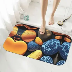 3D Printed Super Absorbant Bathroom Rugs