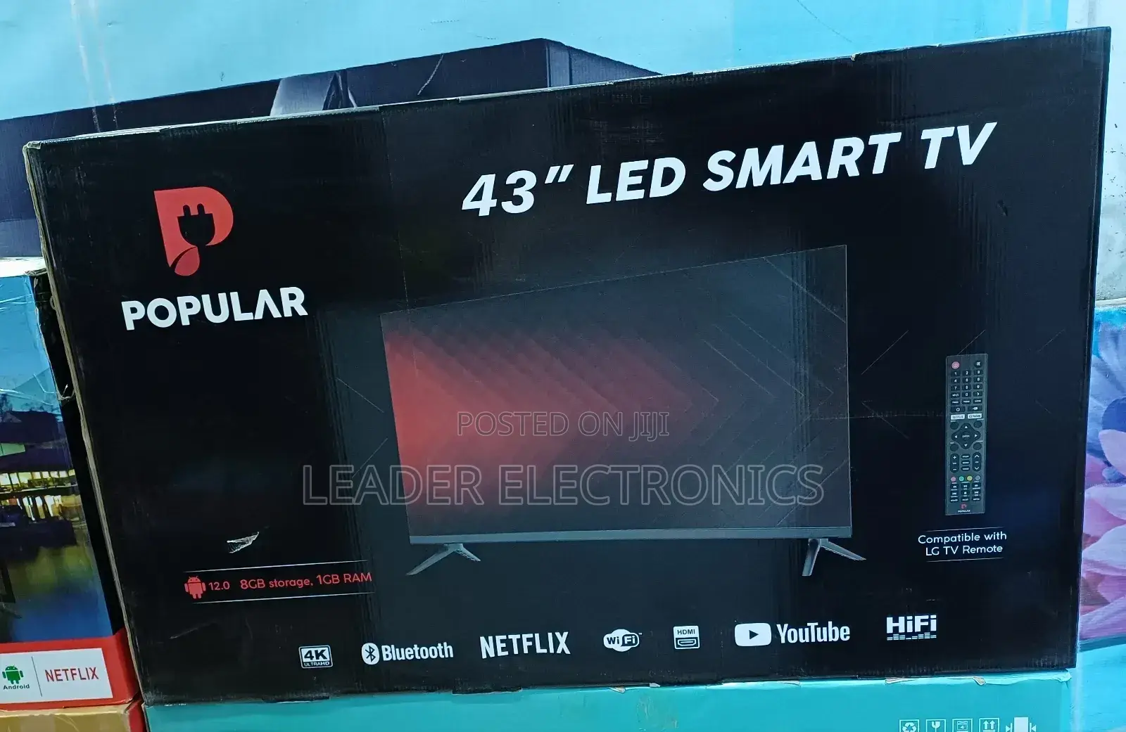 Popular Tv 43 Inch Smart Android Tv New Arrival 2025