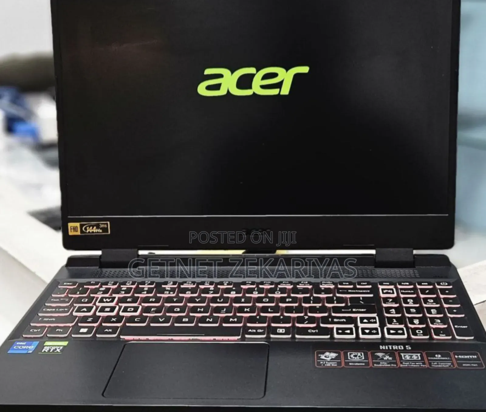 New Laptop Acer Nitro 5 16GB Intel Core I7 SSD 512GB