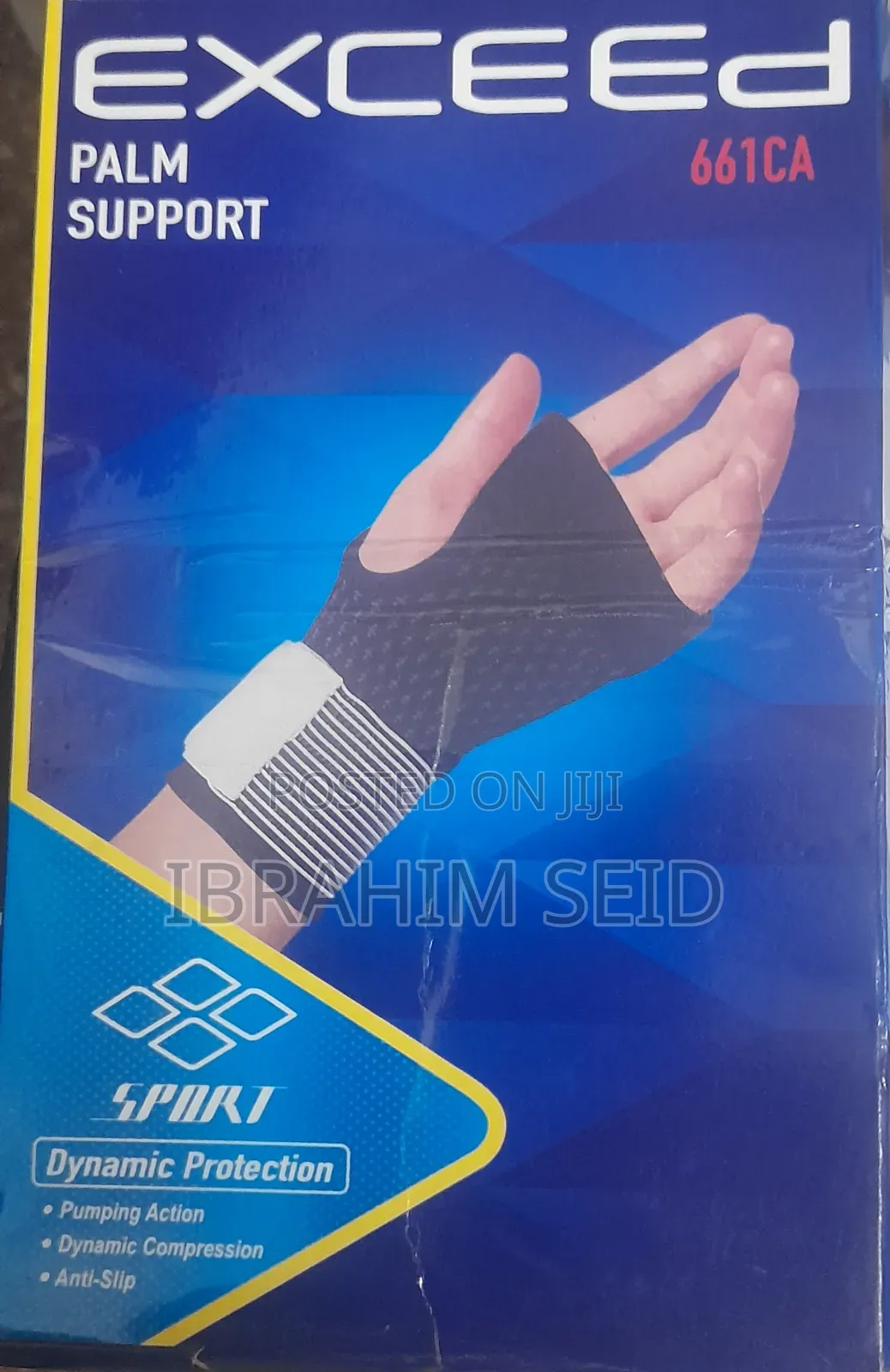 EXCEED Premium Elasticated Palm and Wrist Support