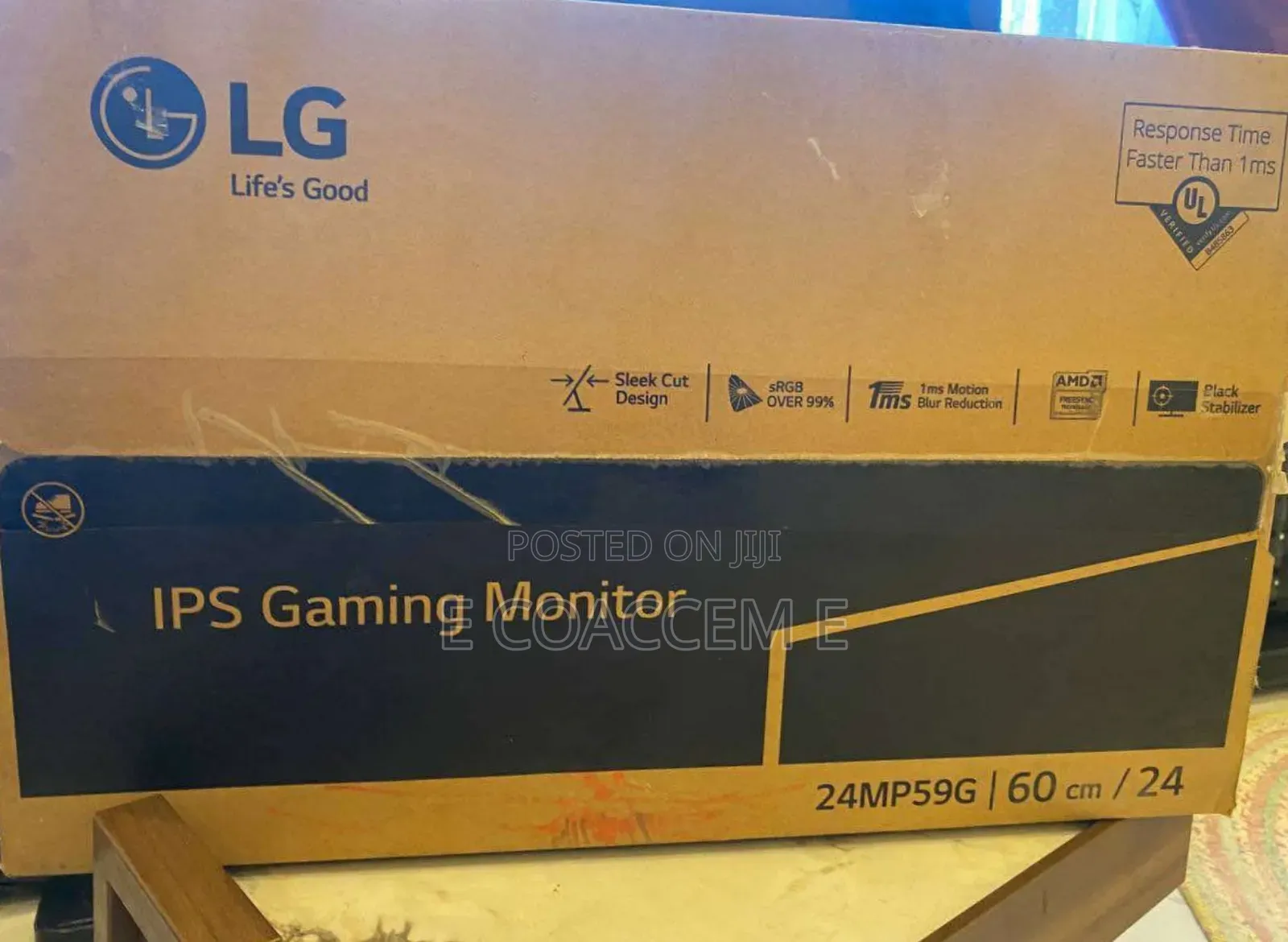 . New 24 Inch Ips Gaming Monitor Brand Lg