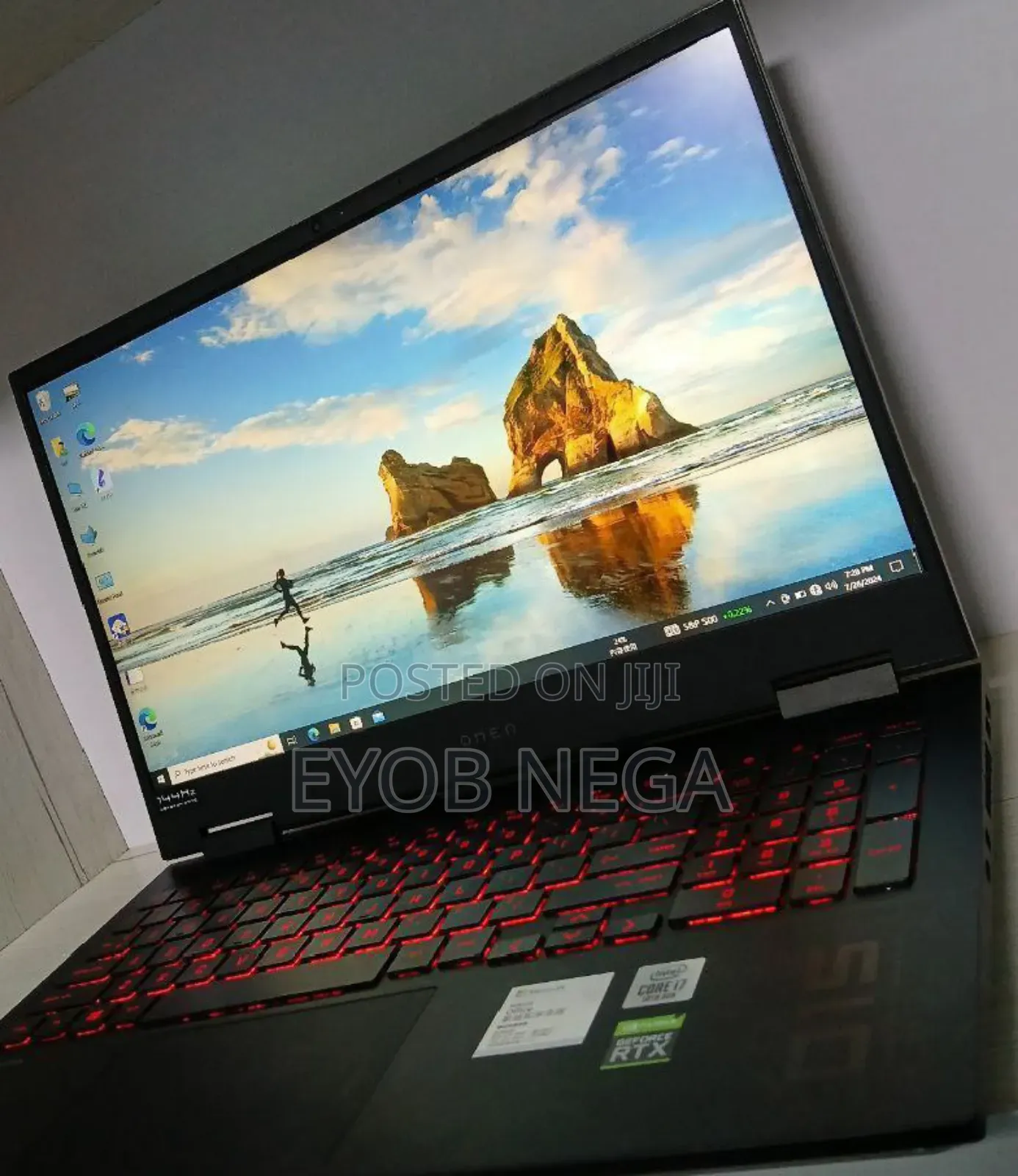 New Laptop HP Omen 15 16GB Intel Core I7 SSD 1T