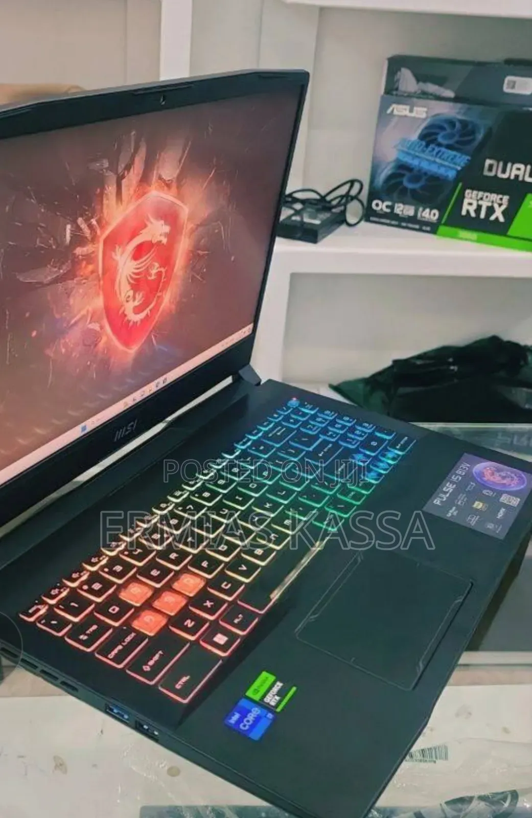 New Laptop MSI GP75 Leopard 16GB Intel Core I7 SSD 1T