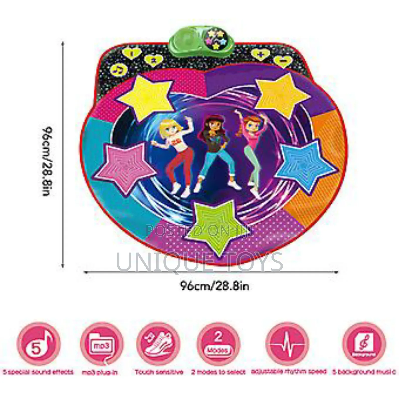 Dance Mixer Playmat   