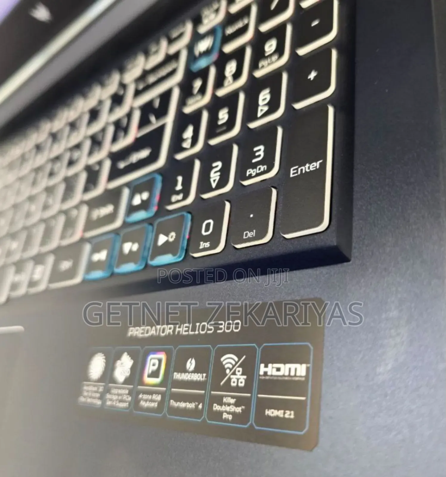 New Laptop Acer Predator Helios 300 16GB Intel Core I7 SSD 512GB