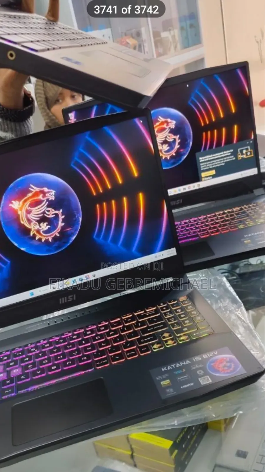 New Laptop MSI Katana 15 16GB Intel Core I7 SSD 1T