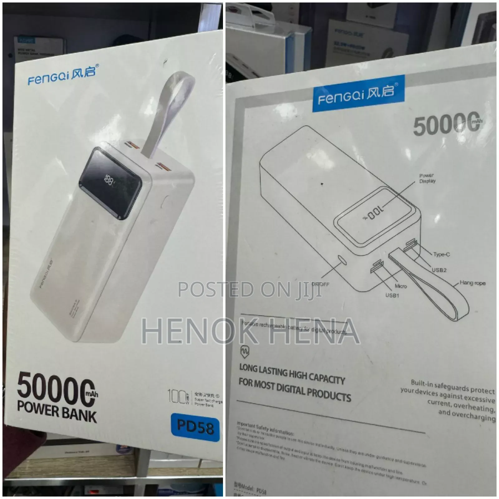 Power Bank High Quantity 50000 Mah